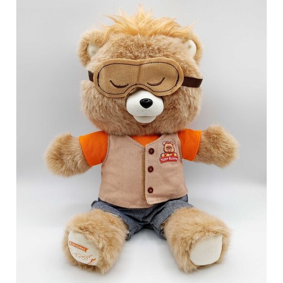 Teddy Ruxpin 2017 Animated Storytelling Bear Bluetooth LCD Eyes Tested Works - Picture 3 of 9